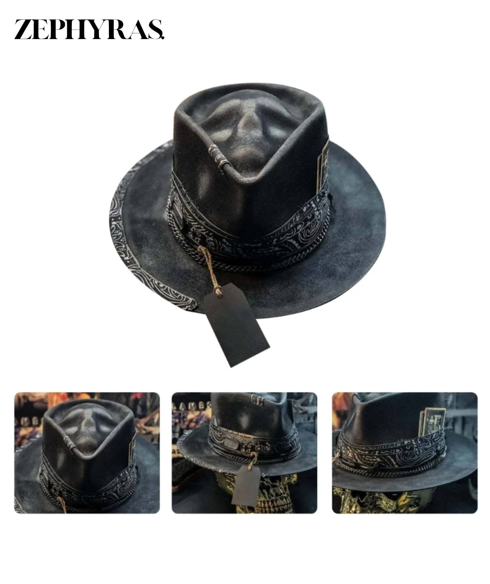 Chapeau de Mort d'Automne | Fait à la main et Tendance