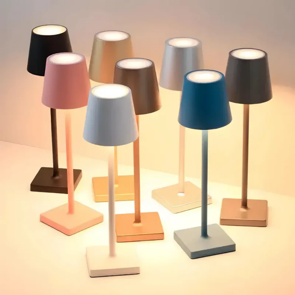Lampe de Table Rechargeable Sans Fil Multifonctionnelle - NordicAura