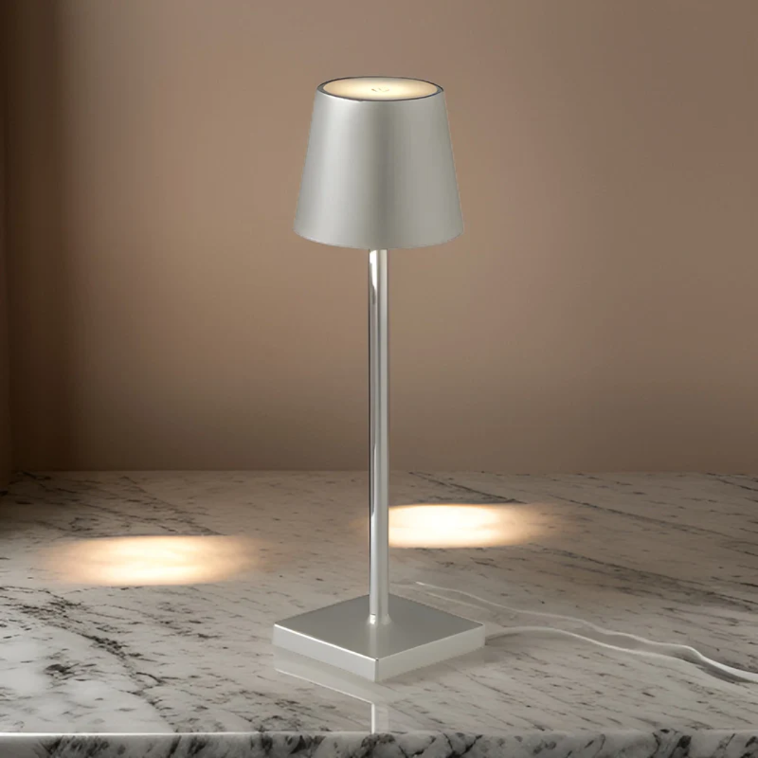 Lampe de Table Rechargeable Sans Fil Multifonctionnelle - NordicAura