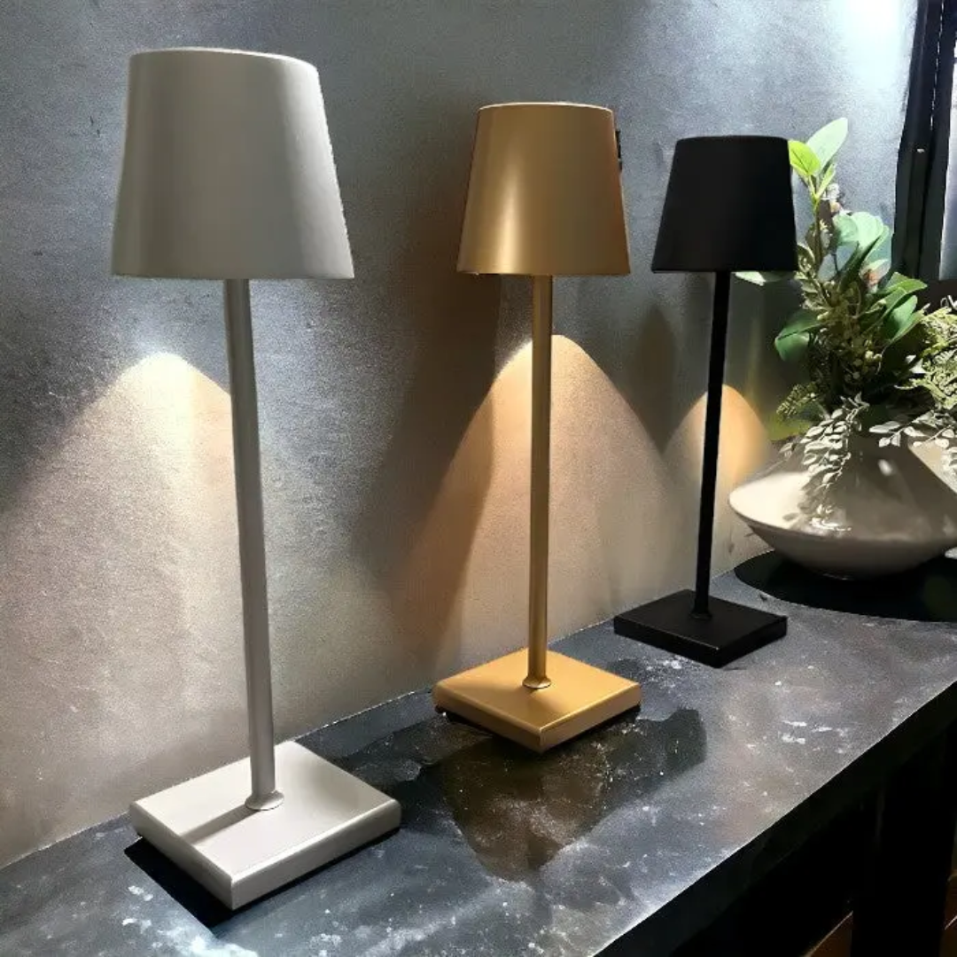Lampe de Table Rechargeable Sans Fil Multifonctionnelle - NordicAura