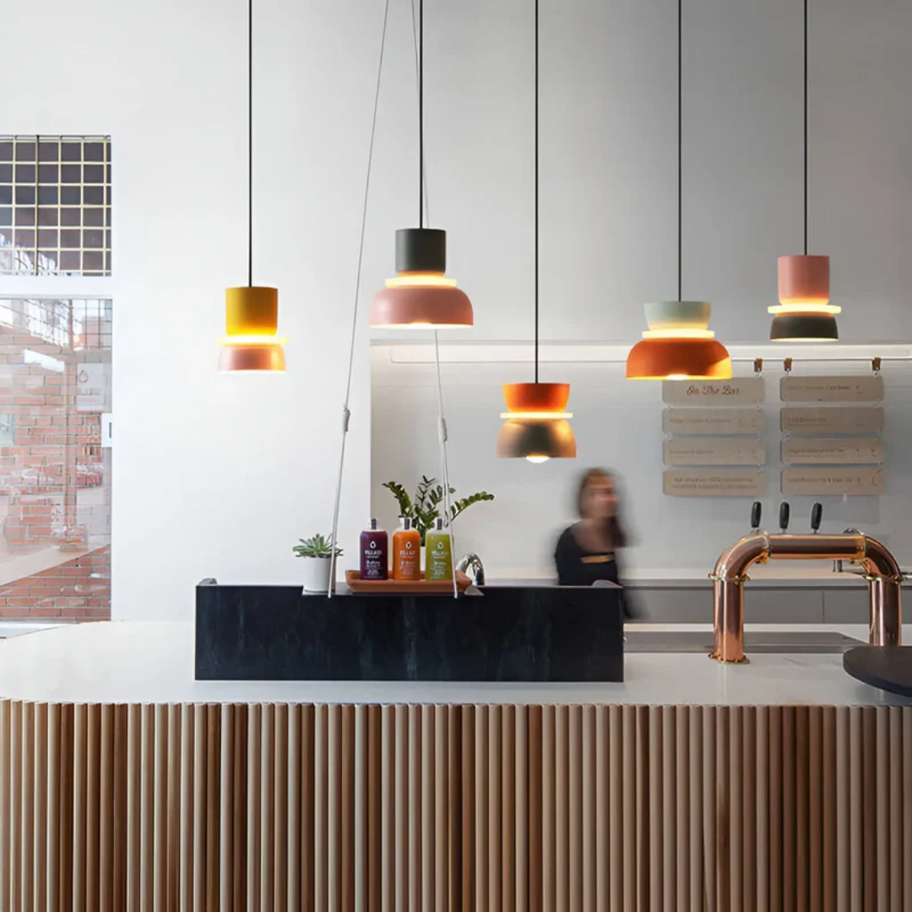 Suspension LED Macaron Colorée et Tendance - VividGlow