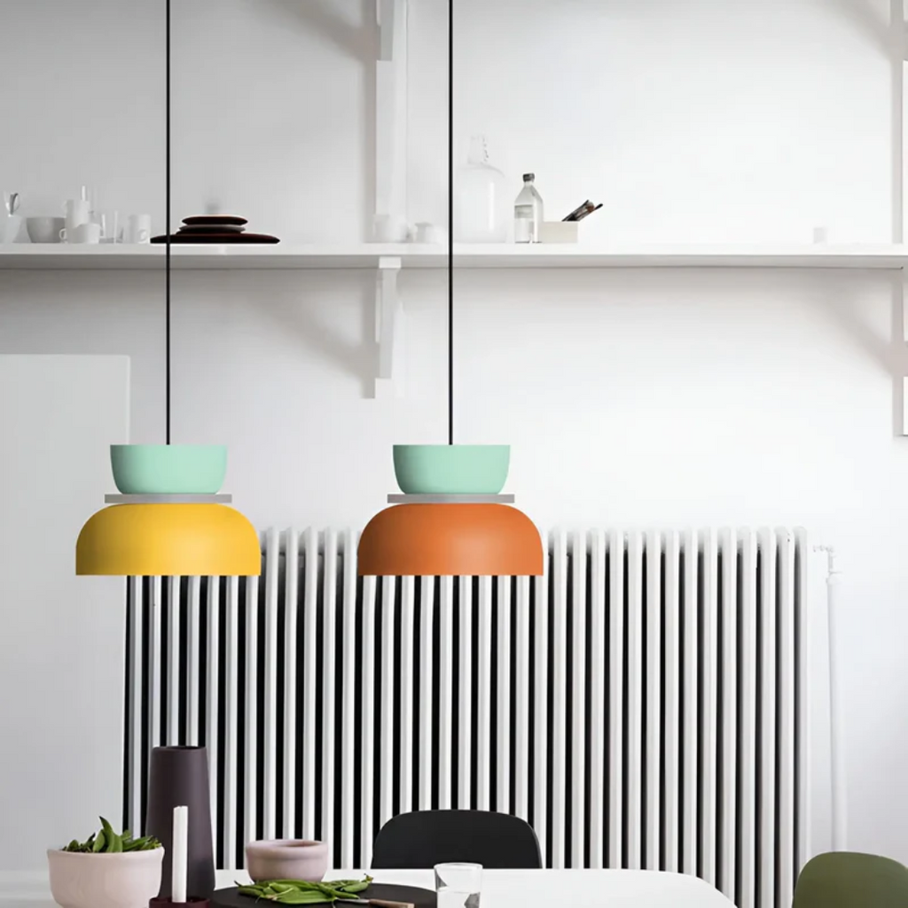 Suspension LED Macaron Colorée et Tendance - VividGlow