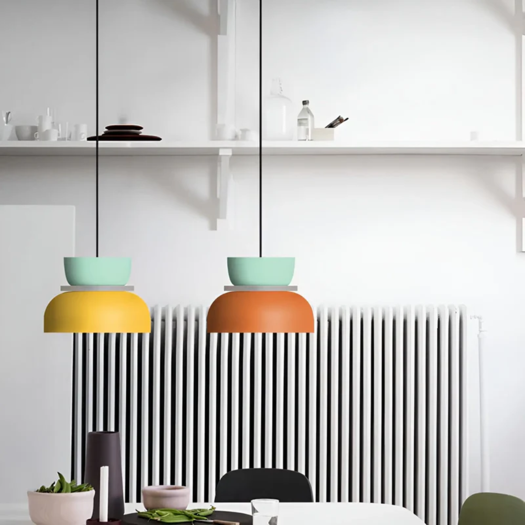 Suspension LED Macaron Colorée et Tendance - VividGlow