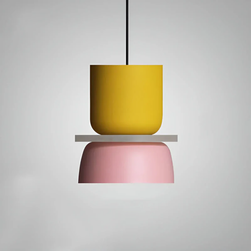 Suspension LED Macaron Colorée et Tendance - VividGlow