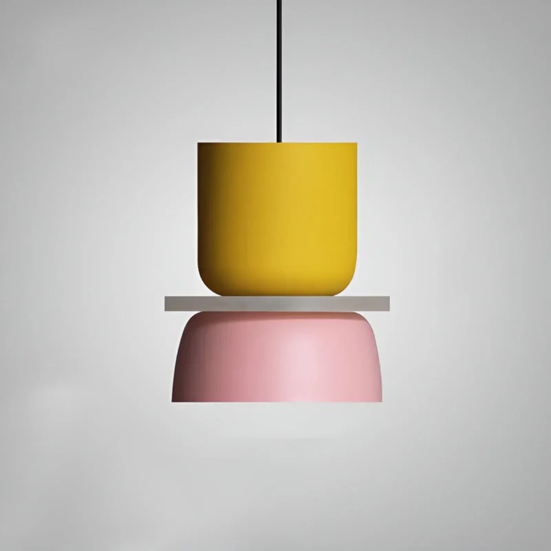 Suspension LED Macaron Colorée et Tendance - VividGlow