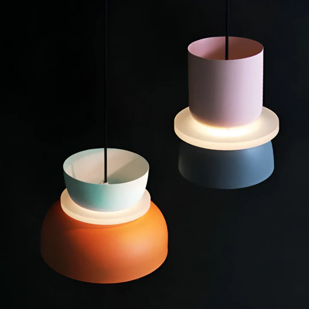 Suspension LED Macaron Colorée et Tendance - VividGlow