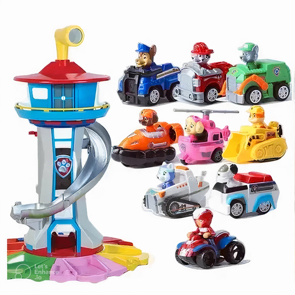 Paw Patrol aire de jeux | Jouet pour enfants amusant et durable | 52 cm de haut !