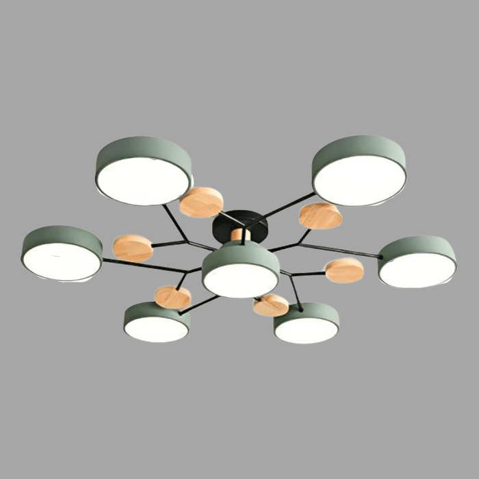 Plafonnier Scandinave – Design Ramifié, Élégant & Durable avec Technologie LED