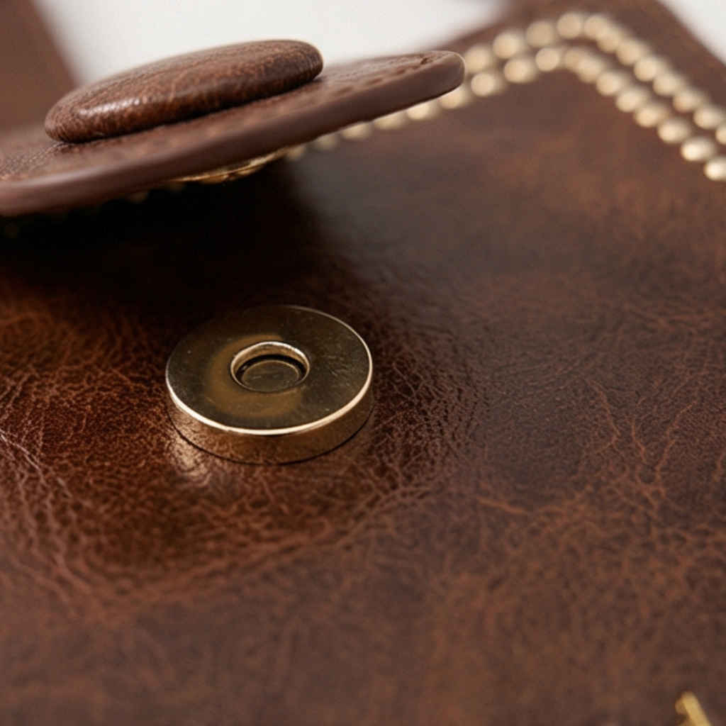 Trovata - Sac seau vintage en bandoulière avec sangle artisanale