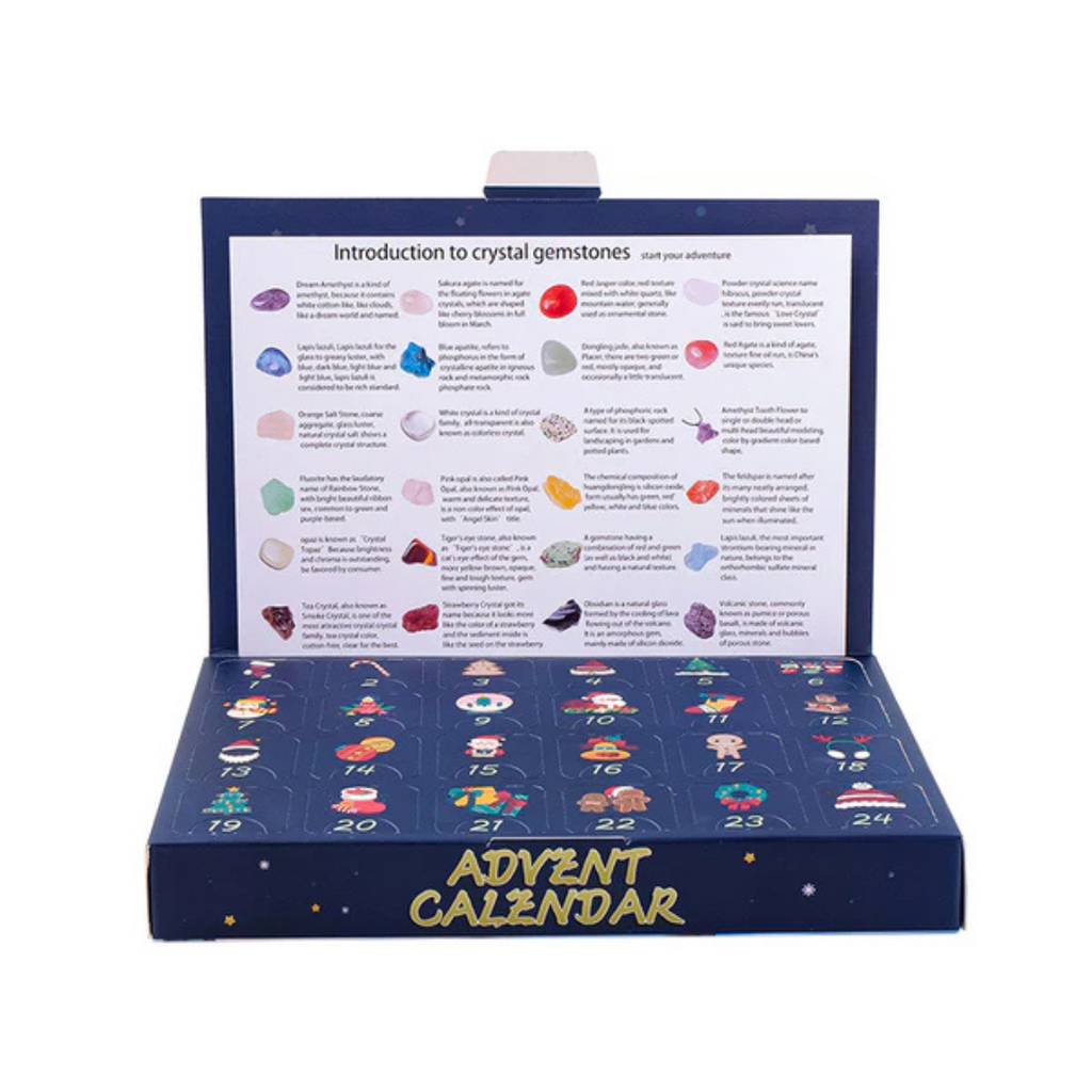 Calendrier de l'Avent Cristaux