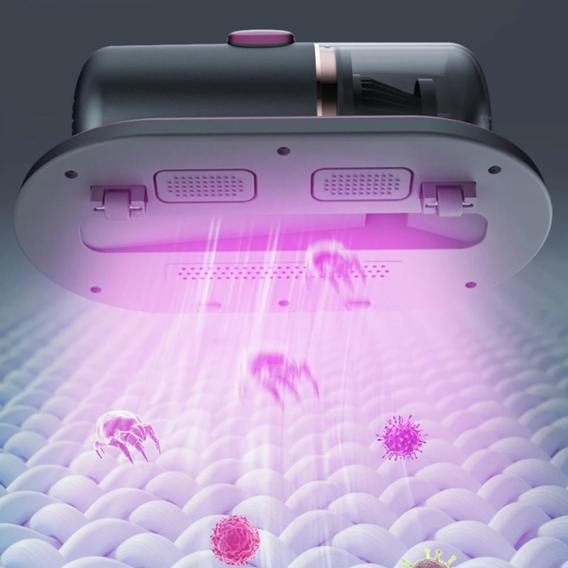Cleaner Pro° MiteRemoval : Aspirateur de Nettoyage des Acariens pour la Maison
