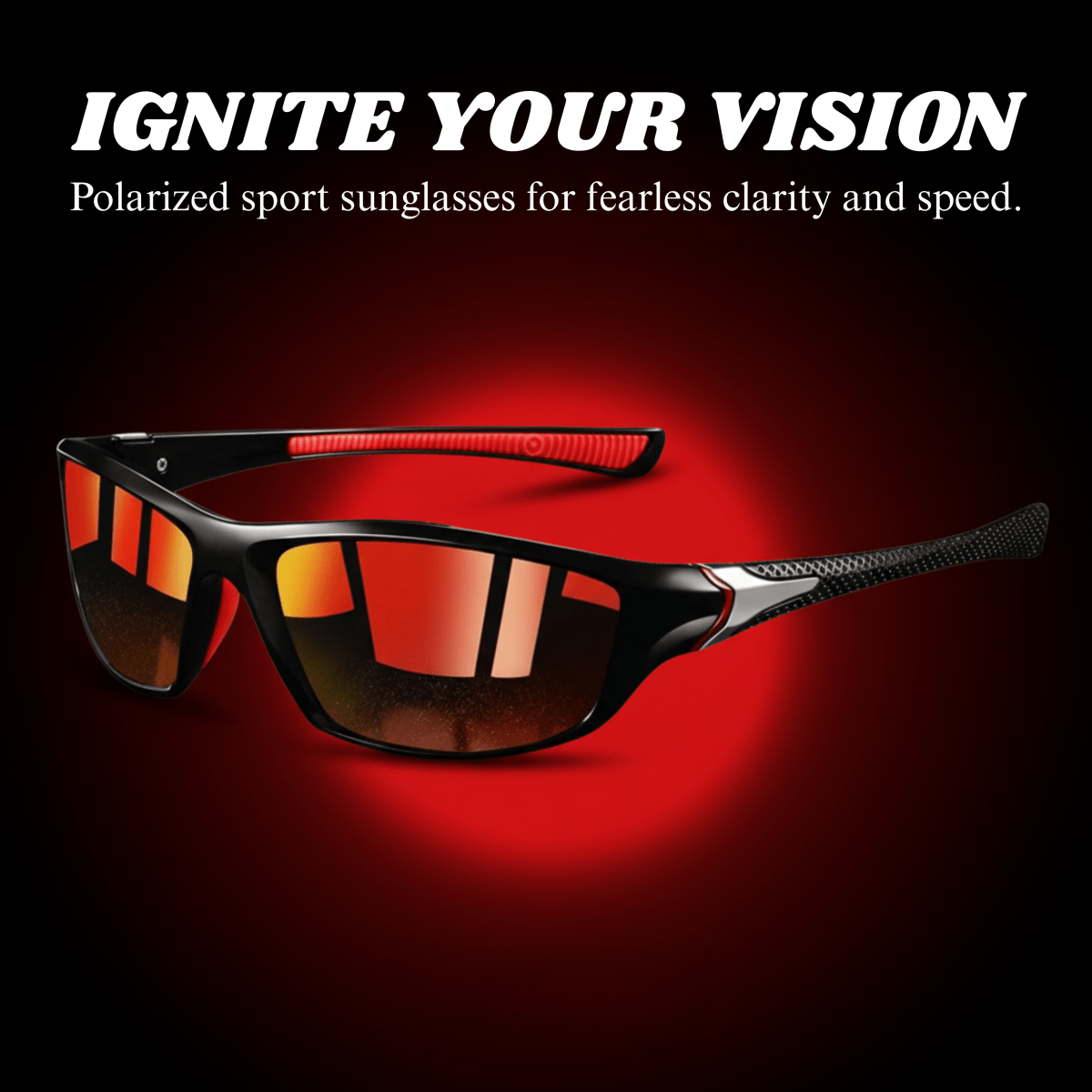 Skanto | Lunettes de sport avec verres polarisés et protection UV400