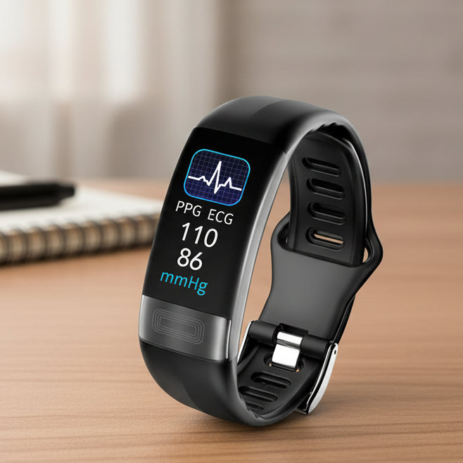 HealthTrack Pro : Montre Intelligente Avancée avec ECG & Insights sur le Sommeil