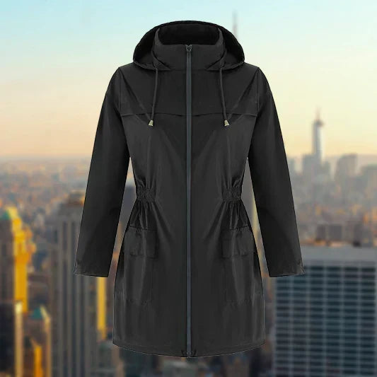 Veste de Pluie Femme – Veste Élégante Imperméable pour Temps Pluvieux