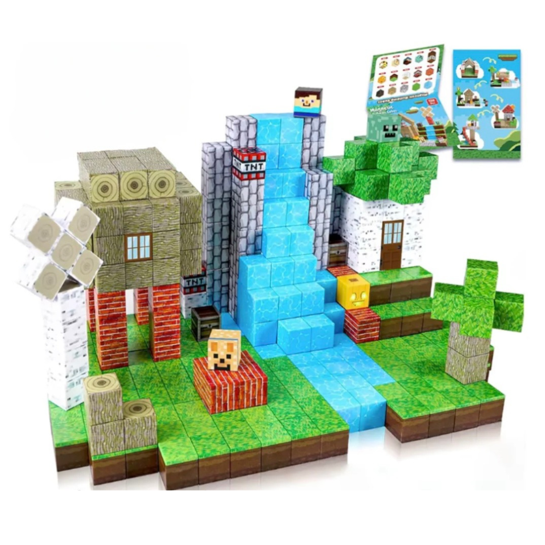 MineBlocks - Ensemble de construction magnétique Minecraft