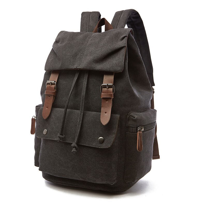 Sac à dos en toile classique avec un grand espace de rangement pour les aventures quotidiennes
