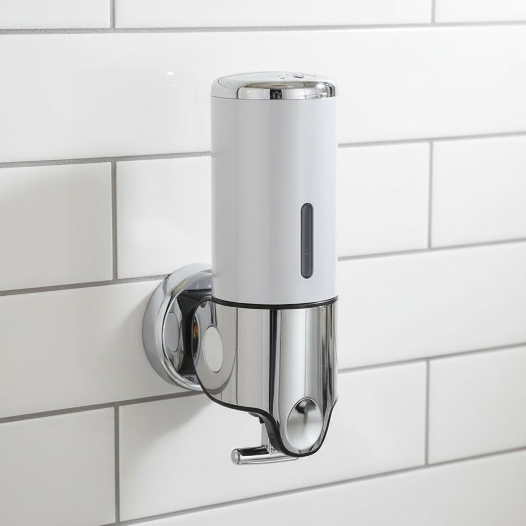 AquaGlide - Distributeur de savon mural élégant avec finition premium