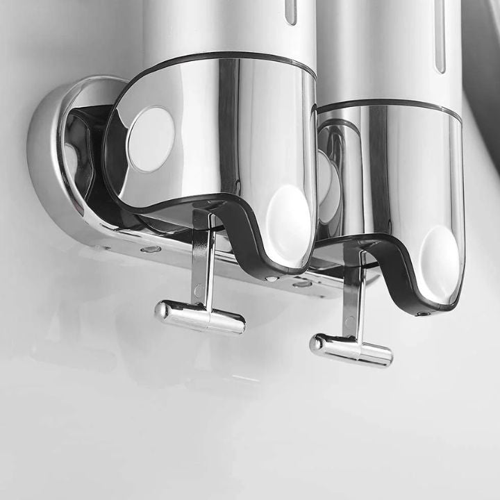 AquaGlide - Distributeur de savon mural élégant avec finition premium