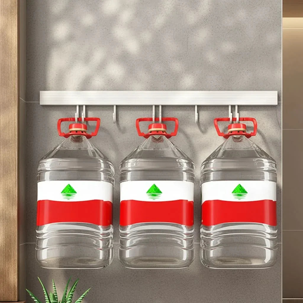 Râtelier Organisateur de Cuisine Sans Perçage pour un Usage Quotidien et le Rangement