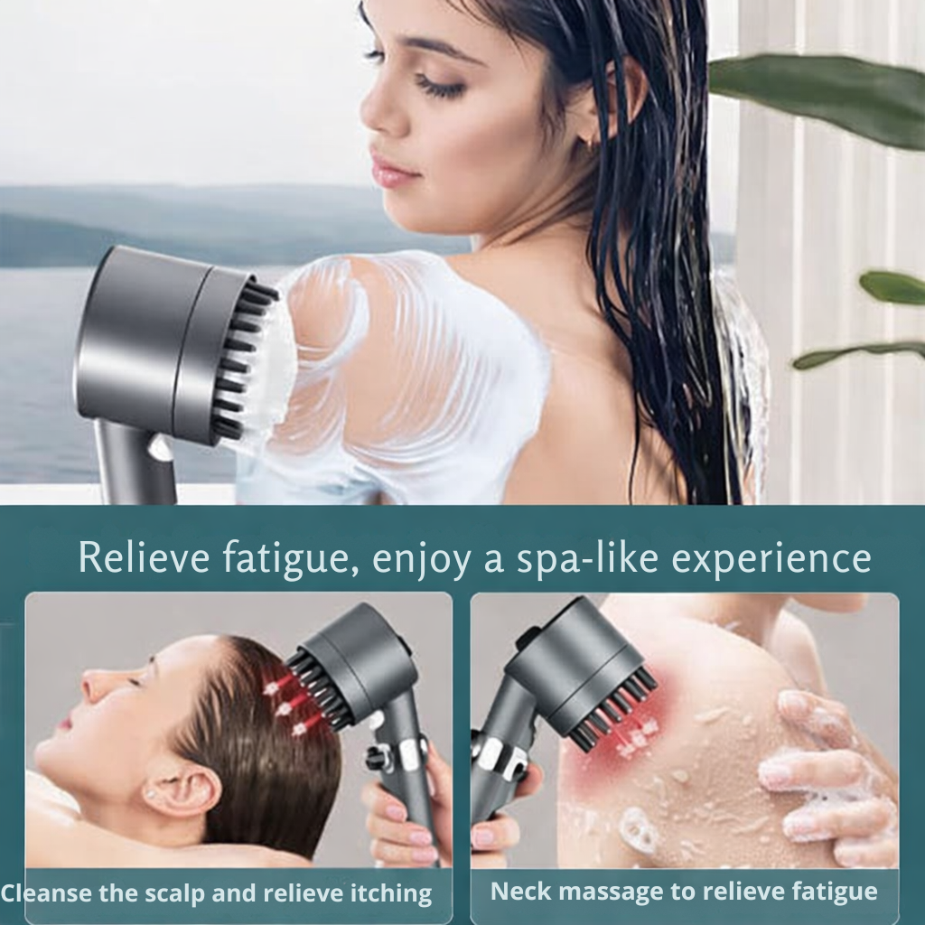 Filtre à Eau de Douche | Douchette Haute Pression | Buse de Spray Massant