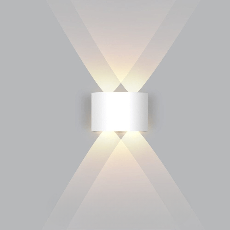 Applique murale LED extérieure étanche – Éclairage extérieur élégant et économe en énergie en aluminium