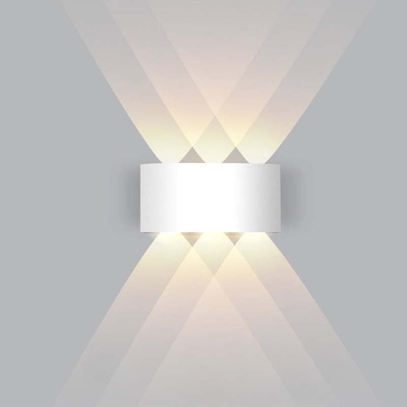 Applique murale LED extérieure étanche – Éclairage extérieur élégant et économe en énergie en aluminium