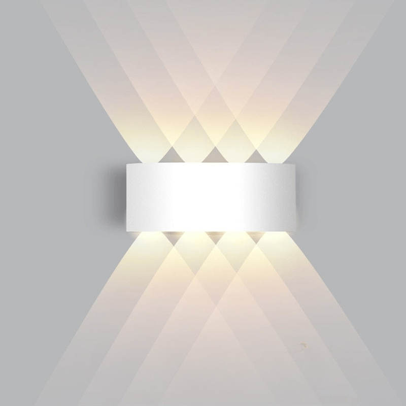 Applique murale LED extérieure étanche – Éclairage extérieur élégant et économe en énergie en aluminium