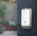 Sonnette sans batterie sans fil avec design étanche et portée étendue