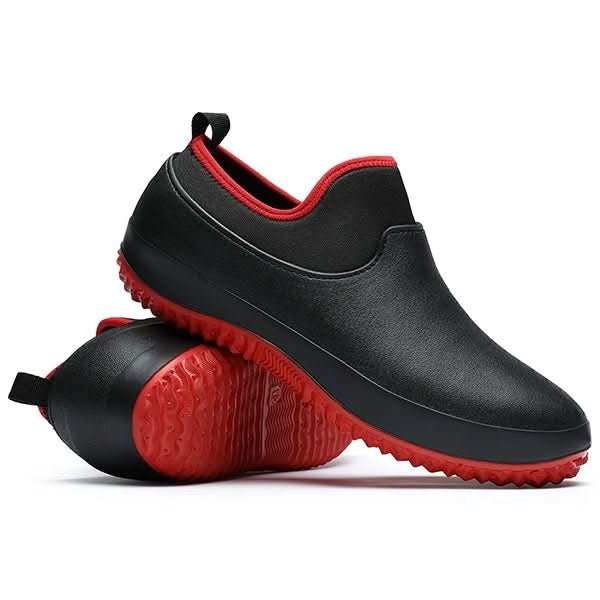 Vêtements de travail antidérapants – Chaussures de travail imperméables à enfiler pour confort et sécurité