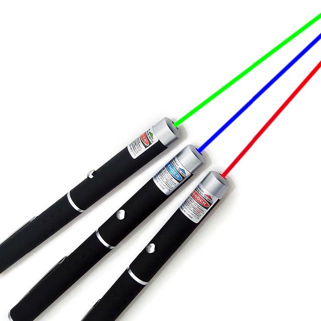 Brehn | Laser pointe haute performance avec plusieurs couleurs – Rouge, Vert, Bleu-Violet