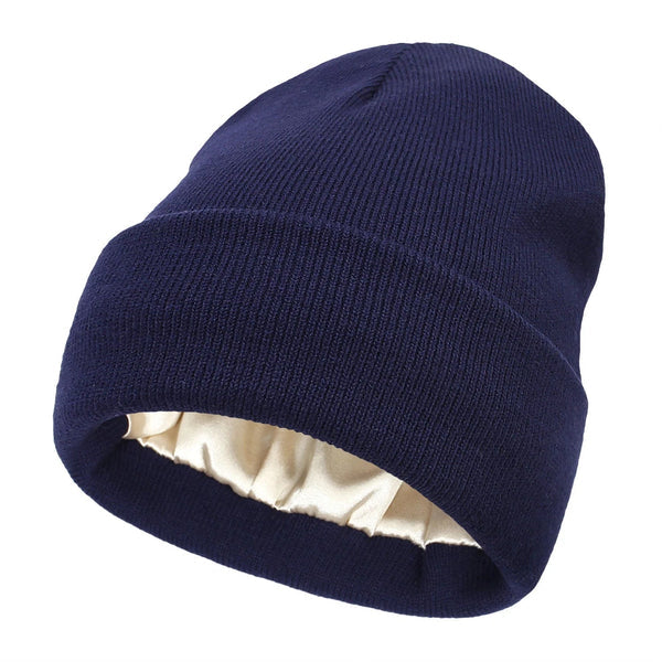 Chapeau d'Hiver Doublé en Soie - Noor