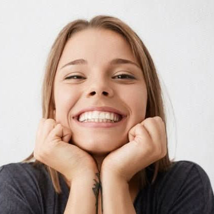 SMILEFLEX – Prothèse dentaire avec lentilles dentaires blanches