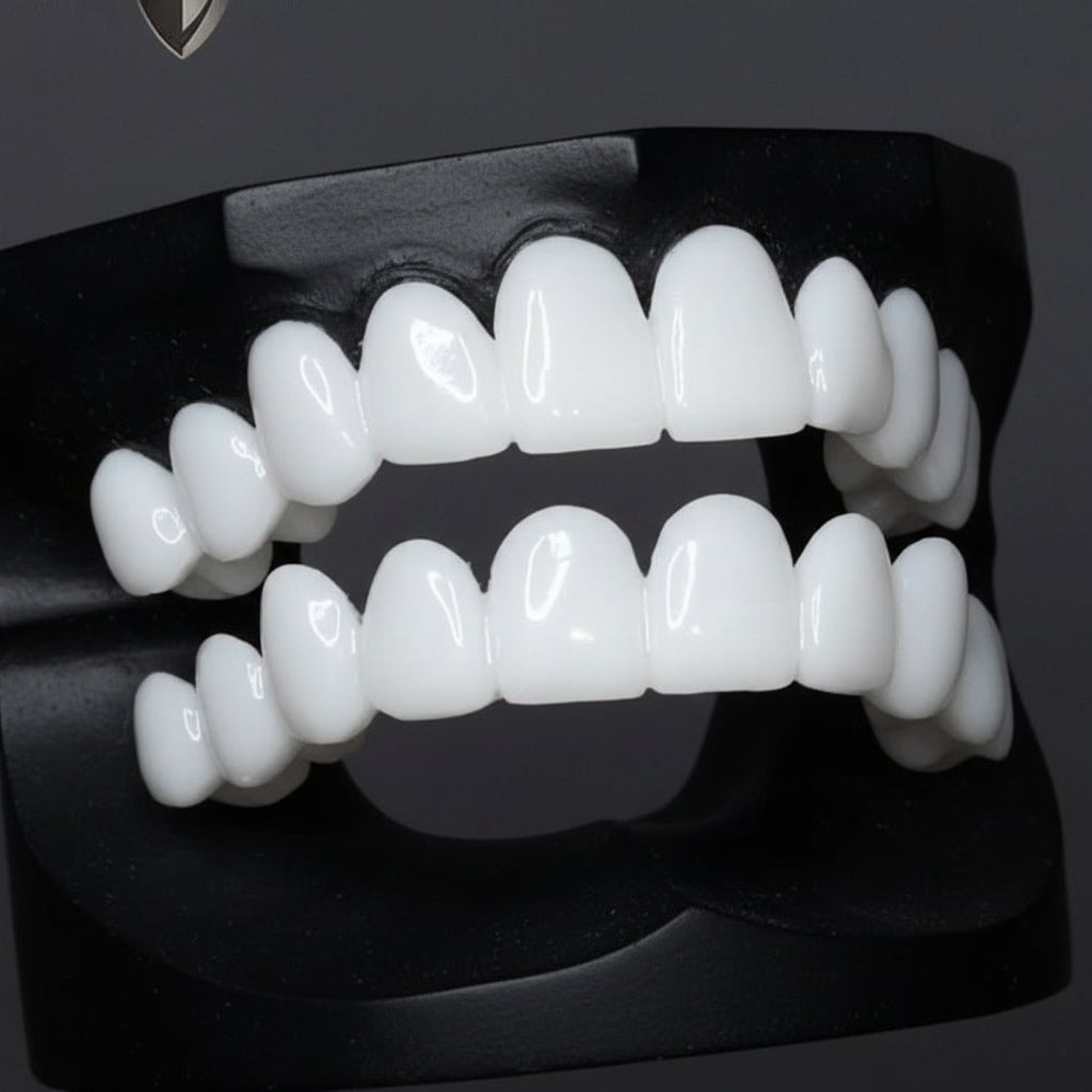 SMILEFLEX – Prothèse dentaire avec lentilles dentaires blanches