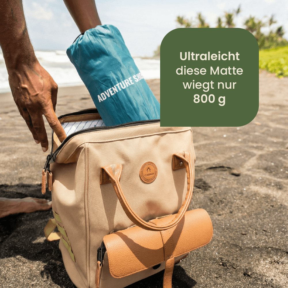 Matelas de sol ultraléger et compact - parfait pour les déplacements