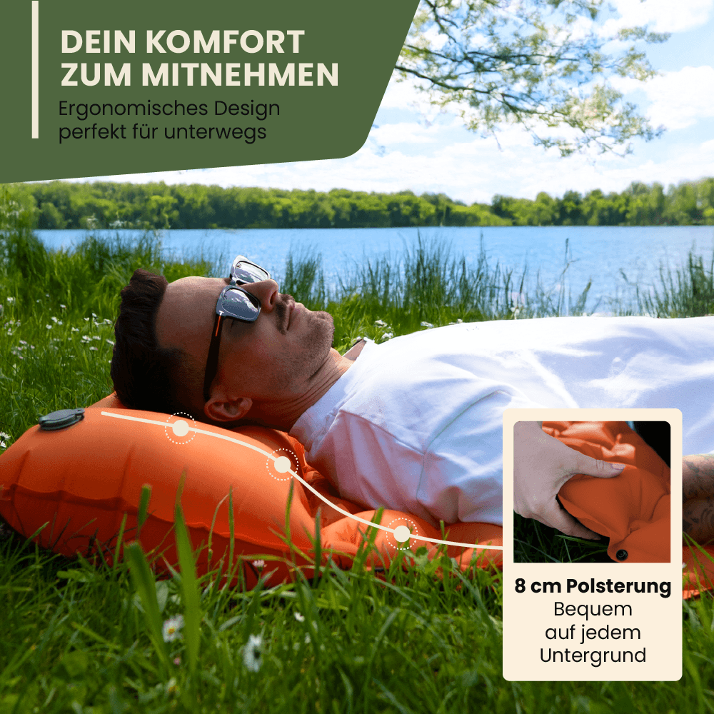 Matelas de sol ultraléger et compact - parfait pour les déplacements