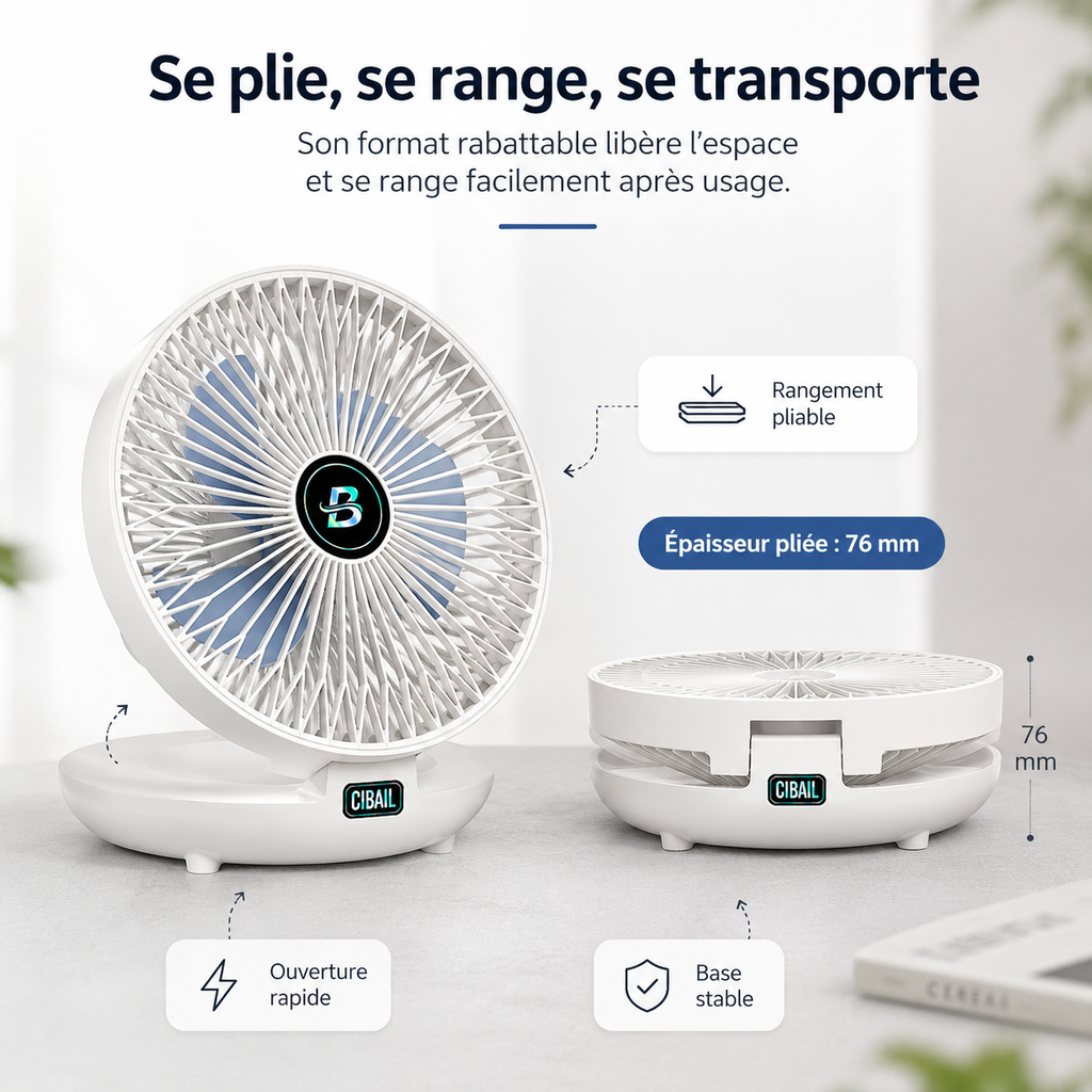 Ventilateur de Cuisine Domestique à Double Usage