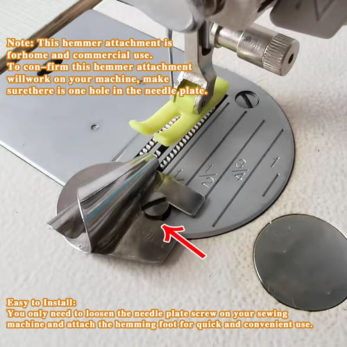 Pied de surjet à ourlet roulé Precision Edge Stitcher