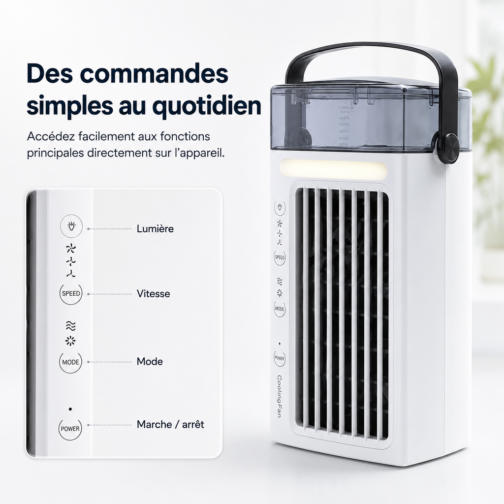 Climatiseur portable personnel