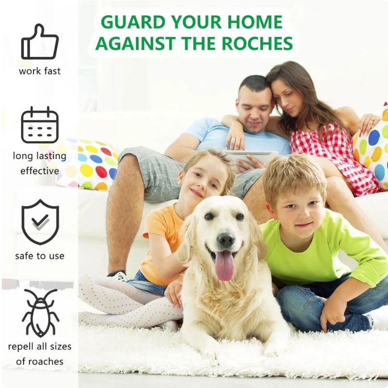CreepGuard™ 12-Pack — Récupérez Votre Maison avec une Protection Totale et Sans Tracas contre les Cafards