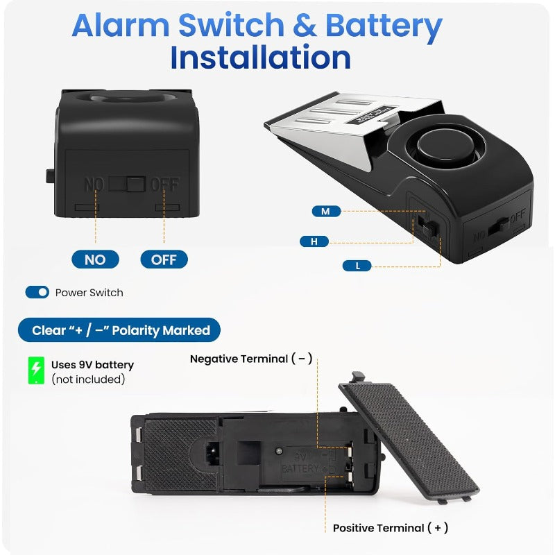 Alarme de Porte Portable
