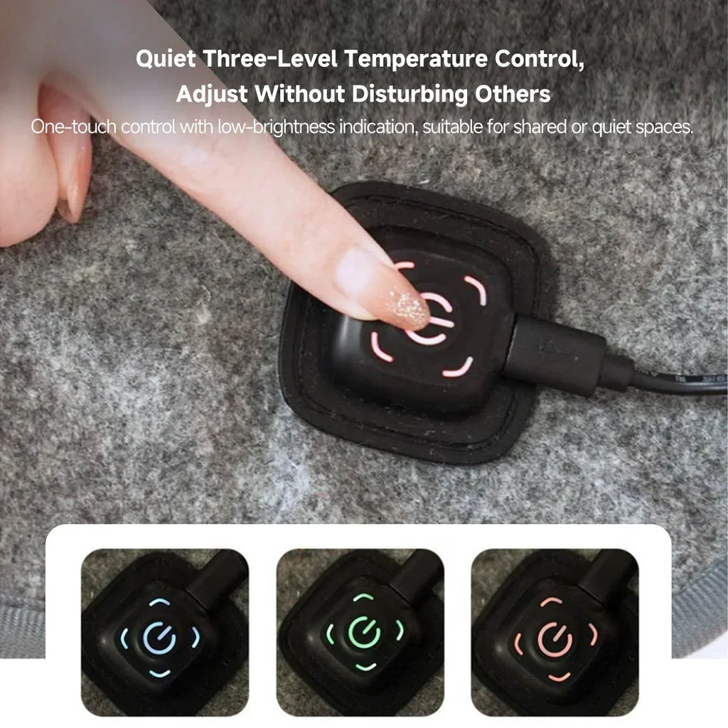 Couverture Chauffante Électrique pour Tout le Corps – Avec Minuterie Réglable