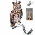 Réplique de Hibou Décoratif d'Extérieur pour Dissuasion des Oiseaux