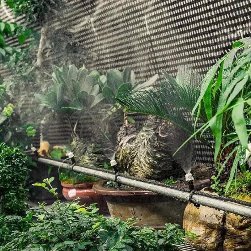 AquaGrow - Système d'irrigation par aspersion - Set de goutte et de brouillard DIY de 10M