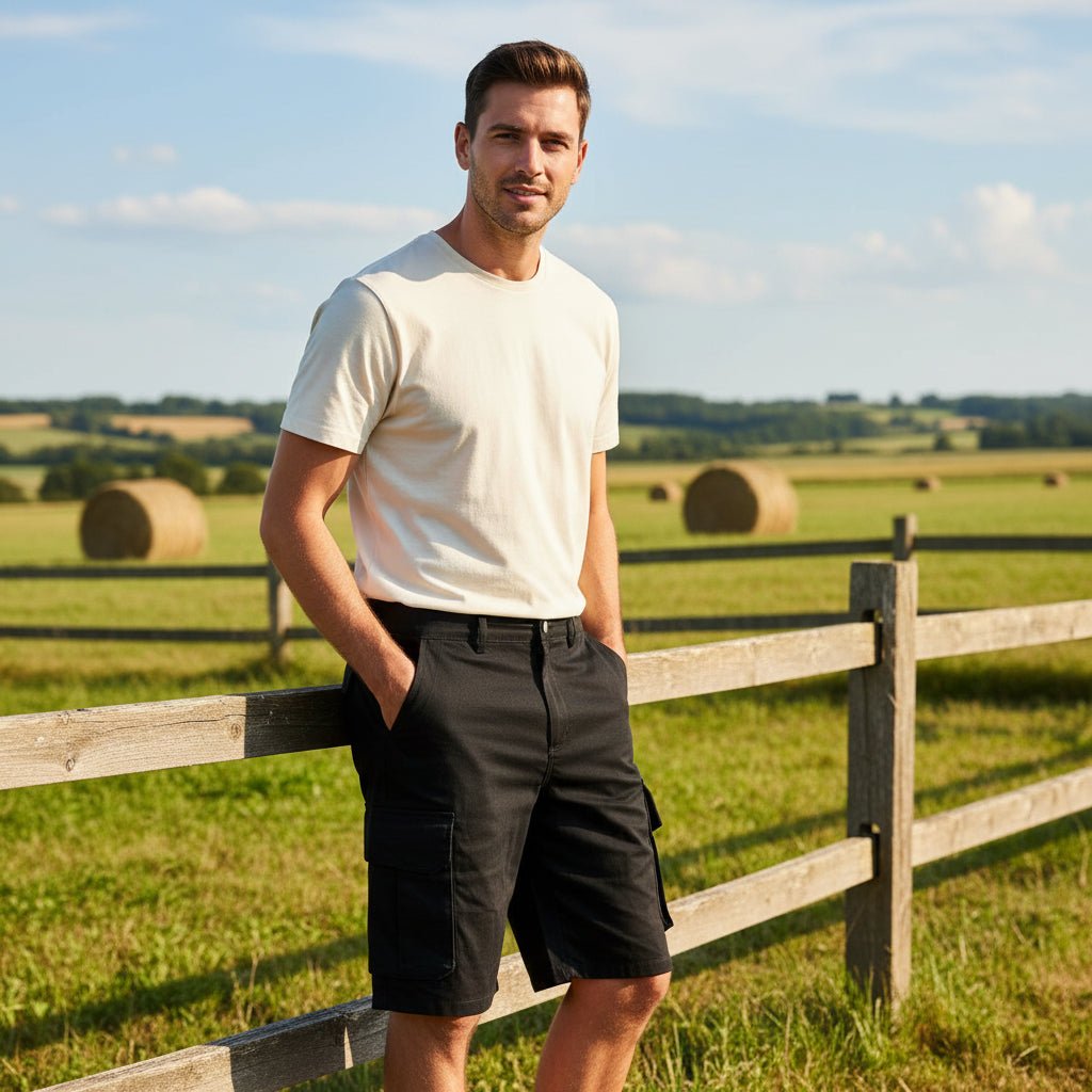 MAVERICK Shorts – Shorts cargo confortables avec de nombreuses poches pour hommes