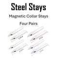 Plis de Col Magnétiques SteelStays
