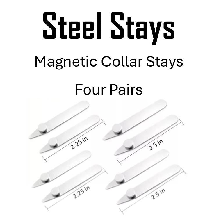 Plis de Col Magnétiques SteelStays