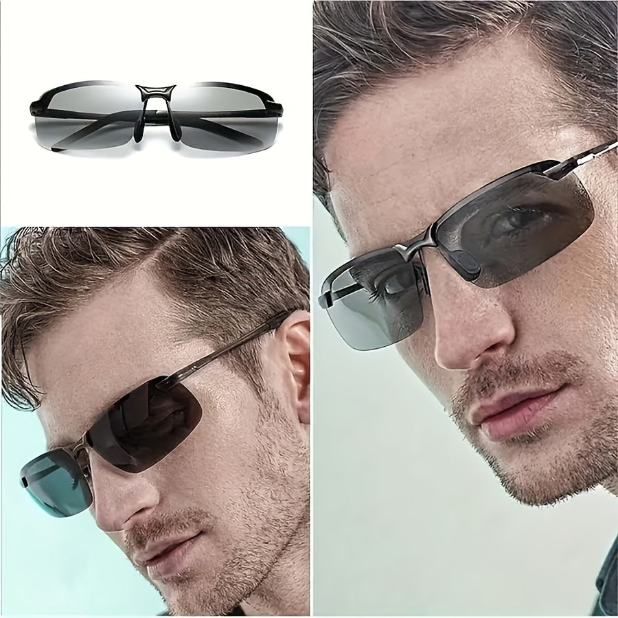 Lunettes de soleil Photochrome Luminexx | Auto-teintées & Élégantes | Pour le Jour & la Nuit | Protection tout-en-un élégante