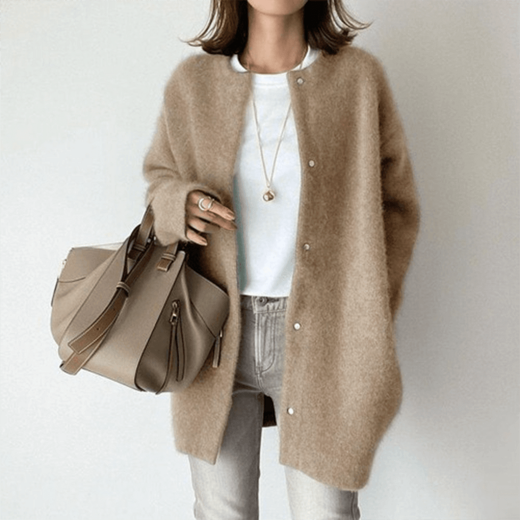 Cardigan en Tricot Élégant pour Femmes
