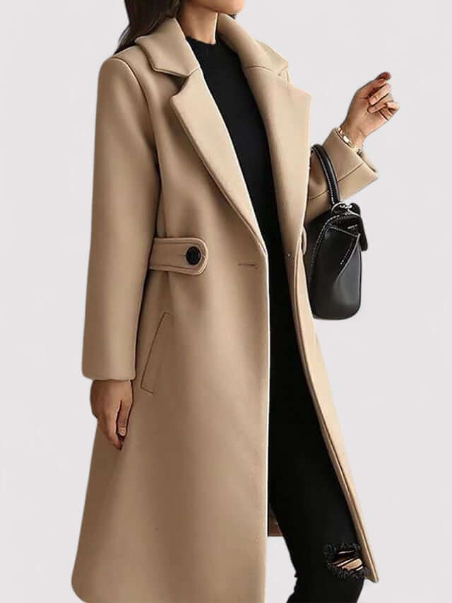 Manteau d'Hiver avec Ceinture