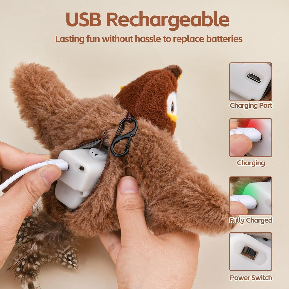 ChirpBuddy – Jouet interactif pour oiseaux pour chats